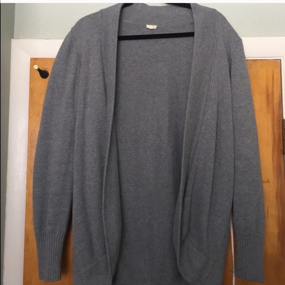 J Crew Scallop Cardigan